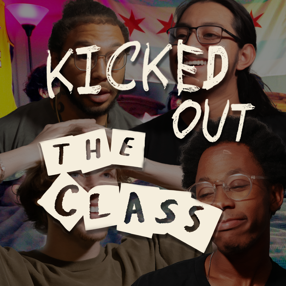 Our first podcast and we made our co-host quit episode artwork